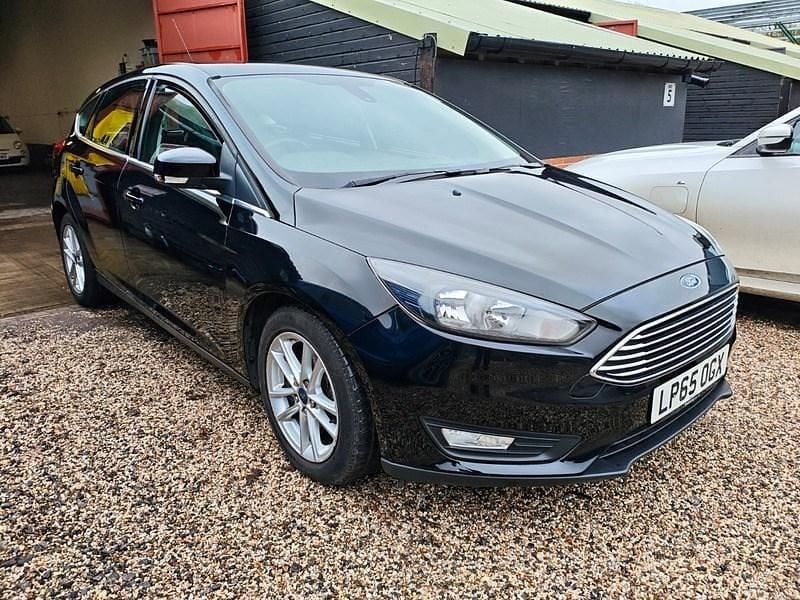 Used Ford Focus Zetec 2016 Black Hatchback