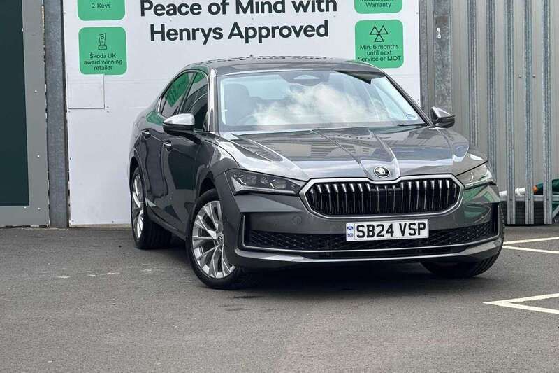 Grey Used 2024 Skoda Superb SE L Hatchback | £29,495 (Expensive) - Image 1/4