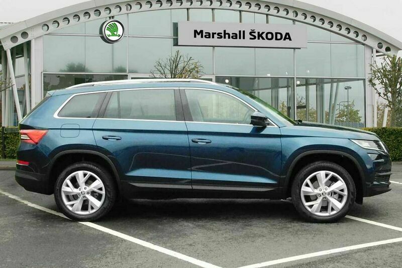 Used Skoda Kodiaq 150 HP (110 kW) 2020 Blue SUV