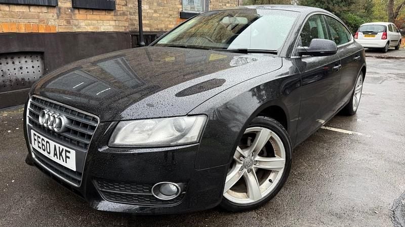 Begagnad Audi A5 211 HK (155 kW) 2010 Svart Sportkupé