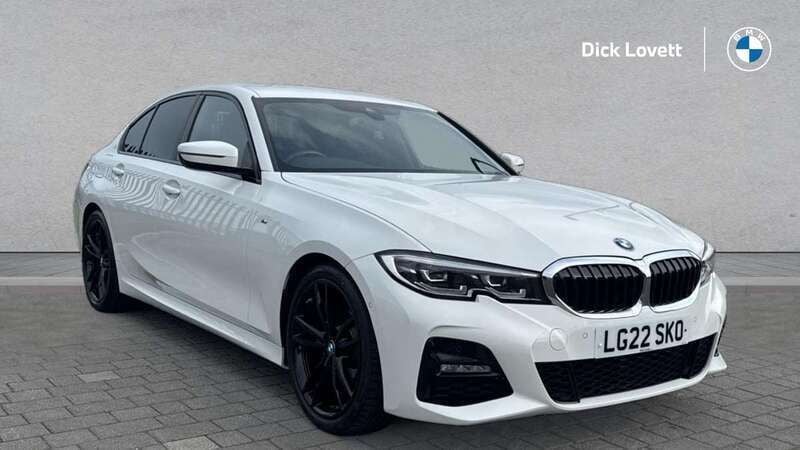 White Used 2022 BMW 320 M Sport Sedan | £26,490 (Fair price) - Image 1/4