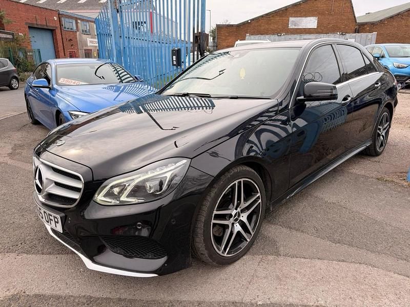 Used Mercedes E300 AMG 231 HP (169 kW) 2015 Black Sedan