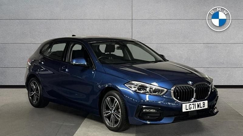 Blue Used 2021 BMW 118 Sport Line Hatchback | £18,990 (Fair price) - Image 1/4