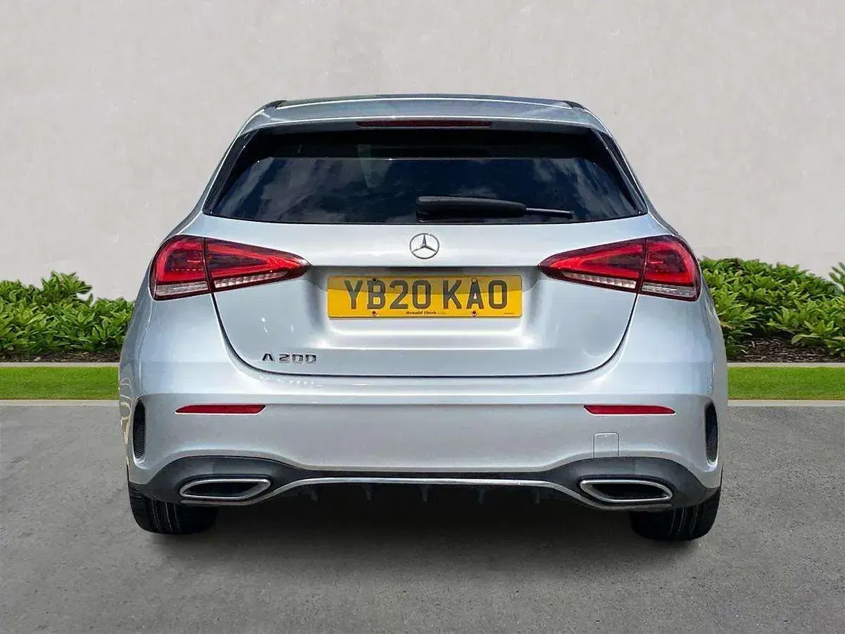 Used Mercedes A200 AMG line 2020 Silver Hatchback