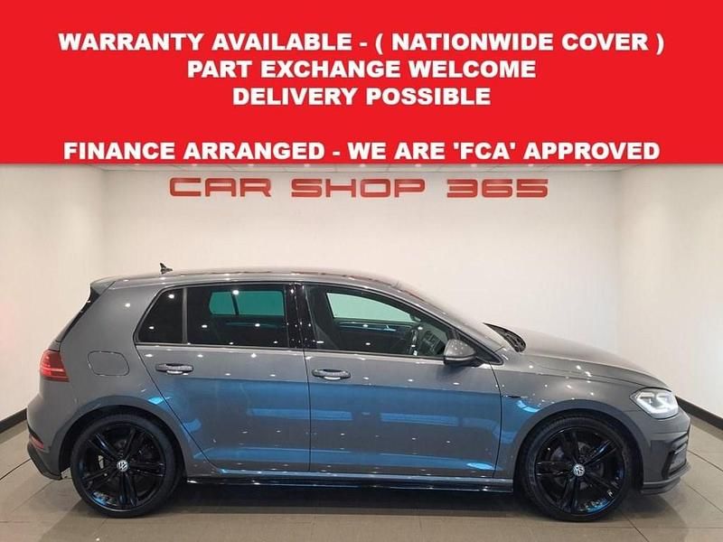 Used VW Golf VII R-line 150 HP (110 kW) 2018 Grey Hatchback