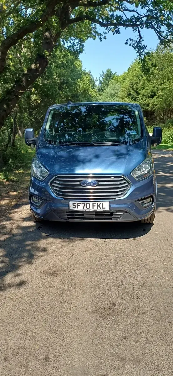 Used Ford Tourneo Titanium 130 HP (95 kW) 2020 Blue MPV