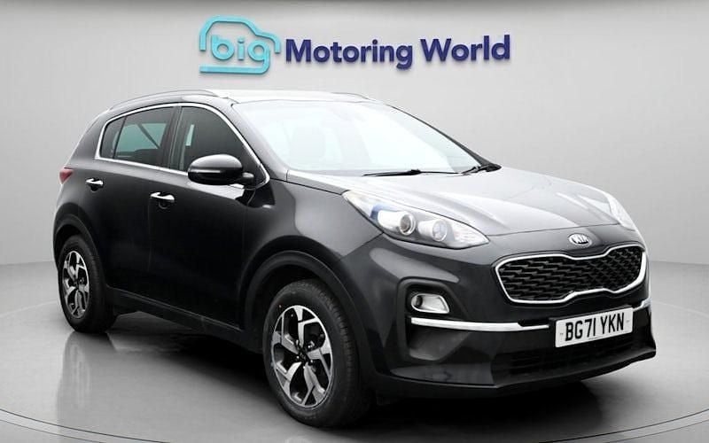 Used Kia Sportage 136 HP (100 kW) 2021 Black SUV