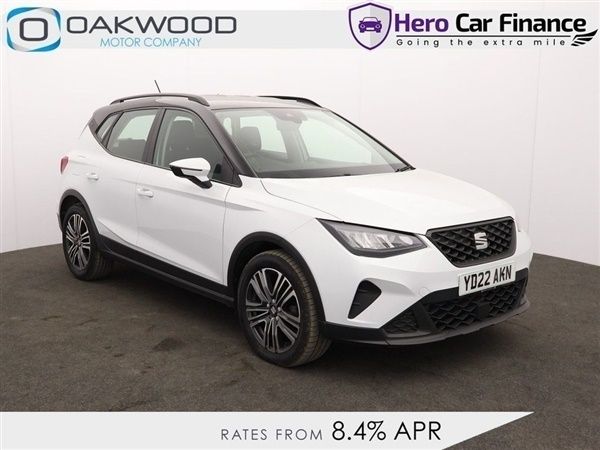 White Used 2022 Seat Arona SE Technology SUV | £15,419 (Expensive) - Image 1/1