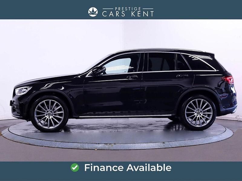 Used Mercedes GLC300 AMG line 2022 Black SUV