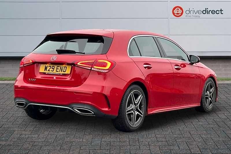 Used Mercedes A200 AMG Line Premium Plus 2019 Red Hatchback