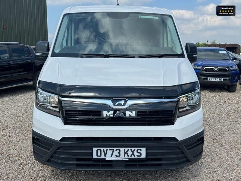 Used MAN TGE 140 HP (102 kW) 2023 White Van