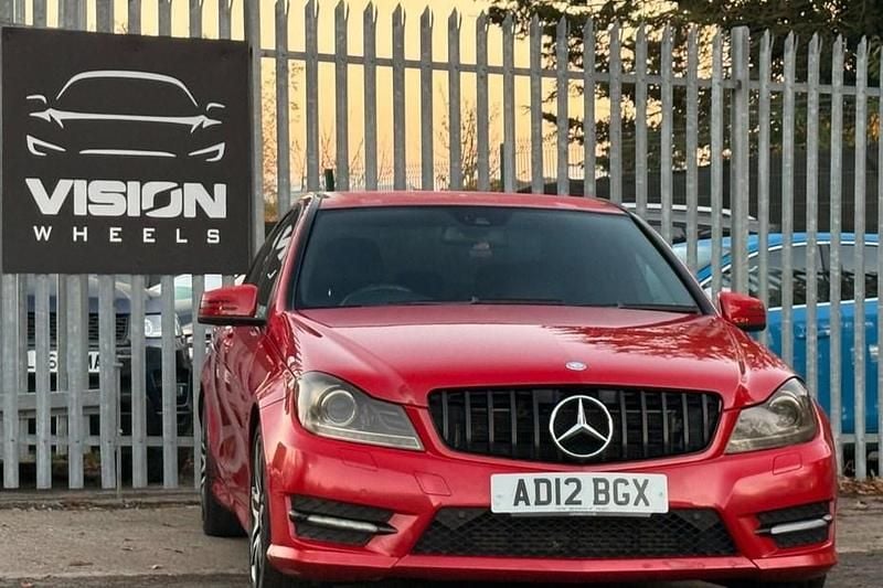 Red Used 2012 Mercedes C220 AMG Sedan | £4,495 (Fair price) - Image 1/1