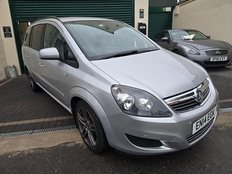 Silver Used 2014 Vauxhall Zafira MPV | £2,250 (Good price) - Image 1/4