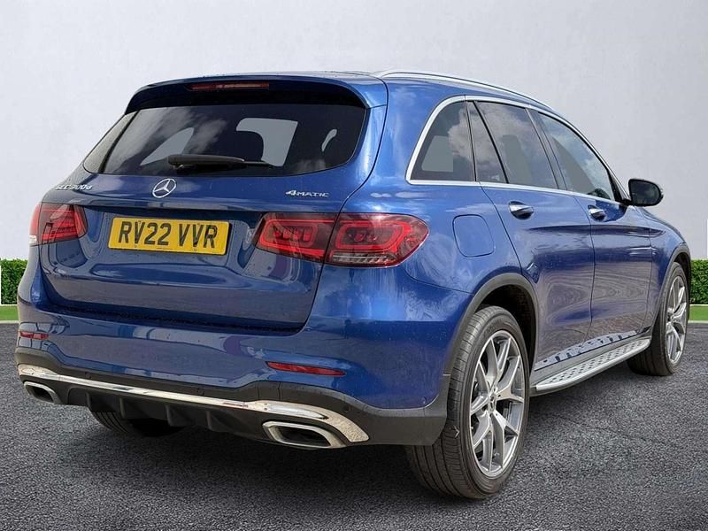 Used Mercedes GLC300 AMG Line Premium 2022 Blue Estate