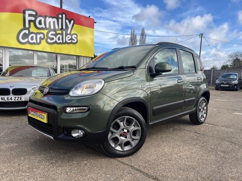 Green Used 2014 Fiat Panda 4x4 Hatchback | £6,995 (Fair price) - Image 1/4
