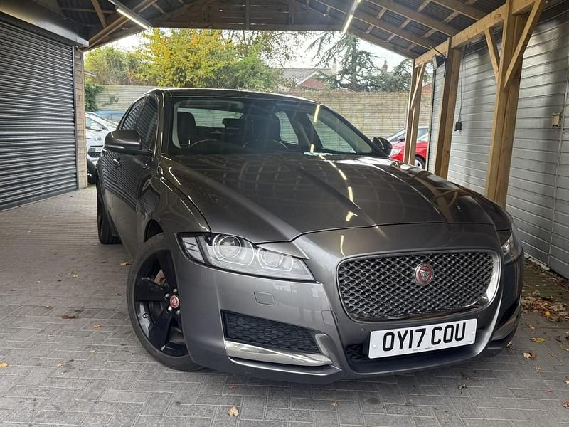 Grey Used 2017 Jaguar XF Portfolio Sedan | £10,295 (Good price) - Image 1/4