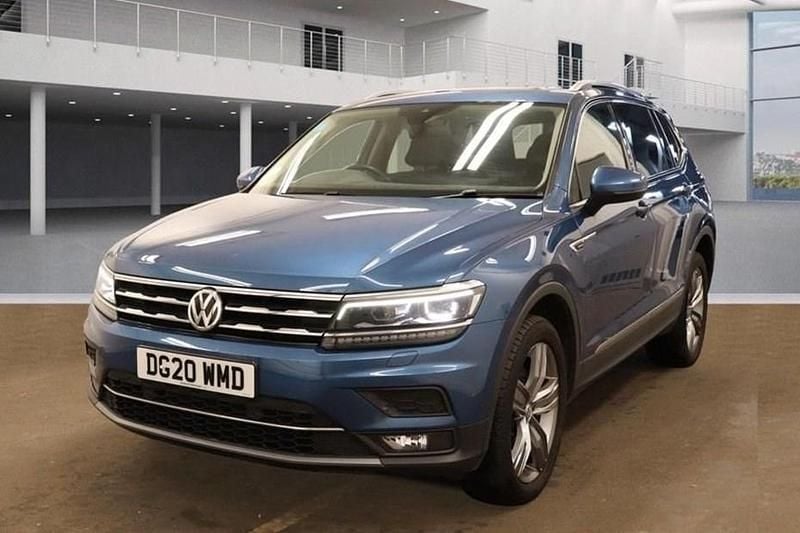 Blue Used 2020 VW Tiguan Allspace SEL SUV | £19,490 (Fair price) - Image 1/1