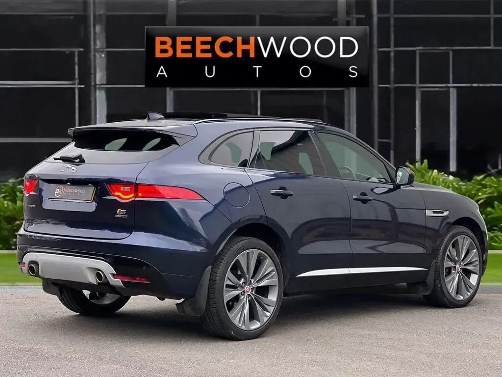 Used Jaguar F-Pace S 300 HP (220 kW) 2017 Blue SUV