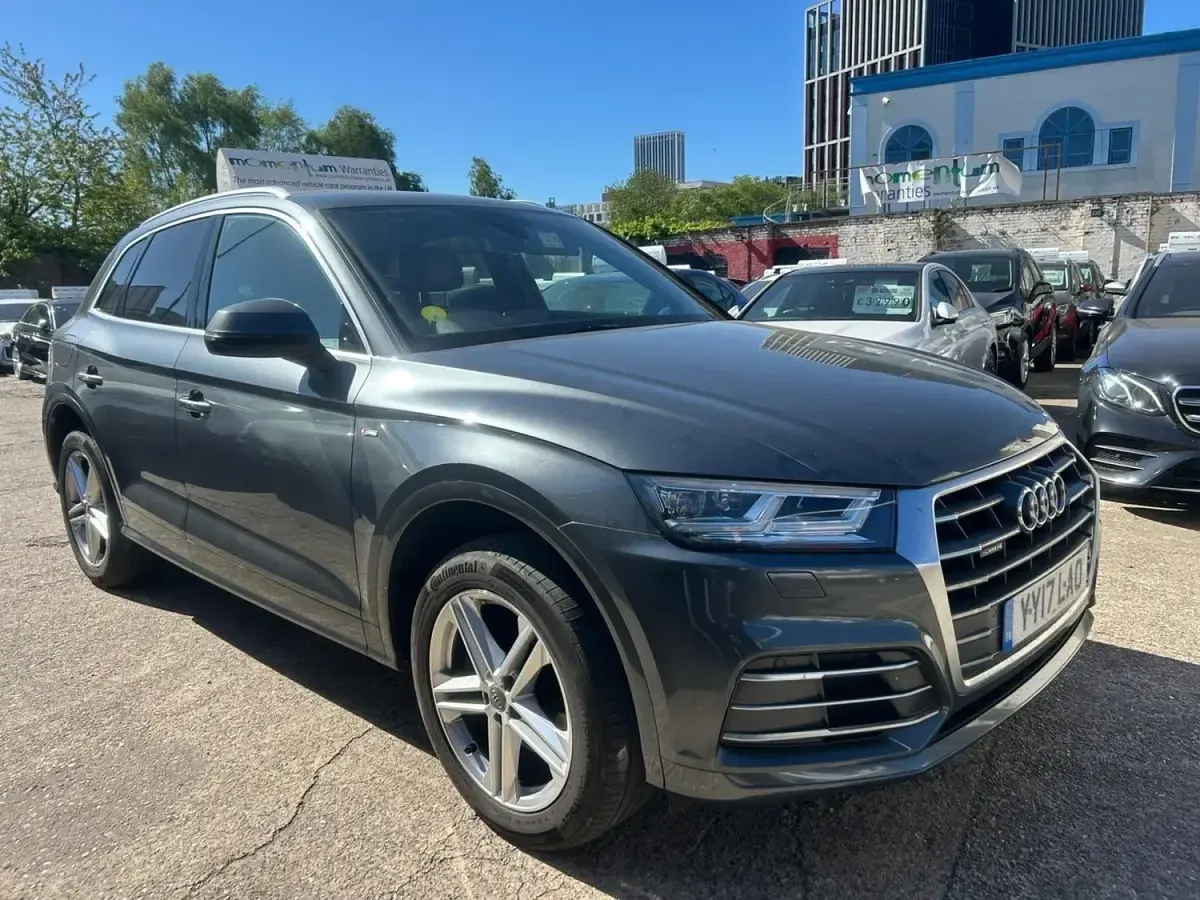 Begagnad Audi Q5 S-Line 2017 Grå SUV