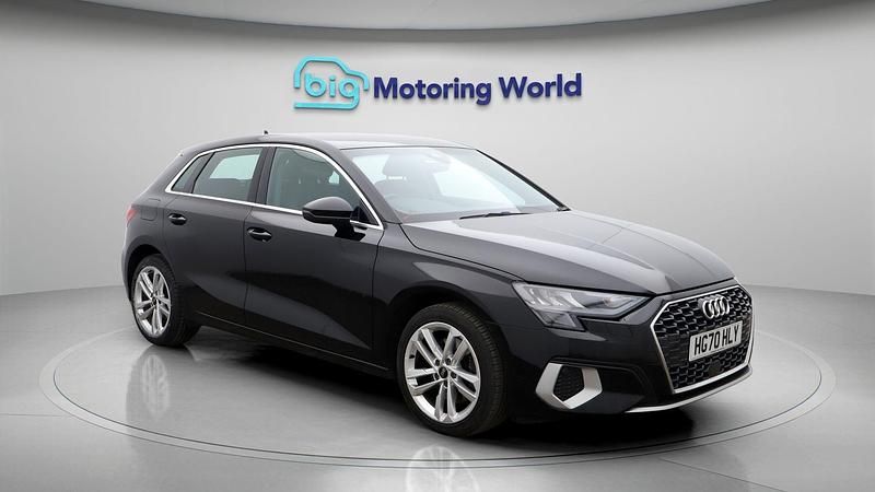 Black Used 2021 Audi A3 Sport Hatchback | £17,100 (Good price) - Image 1/4