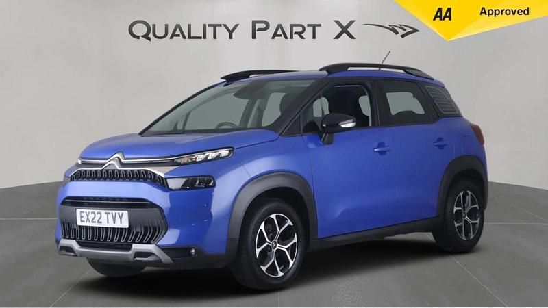 Used Citroën C3 Aircross PureTech 131 HP (96 kW) 2022 Blue SUV