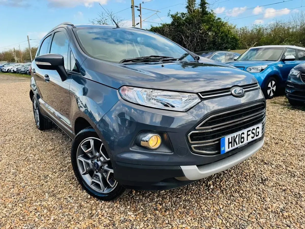 Used Ford Ecosport Titanium 95 HP (69 kW) 2016 Grey SUV