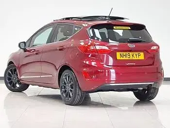 Used Ford Fiesta Vignale 125 HP (91 kW) 2019 Red Hatchback