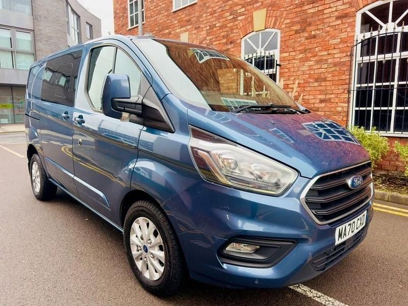 Used Ford Transit Custom Limited 170 HP (125 kW) 2020 Blue Van