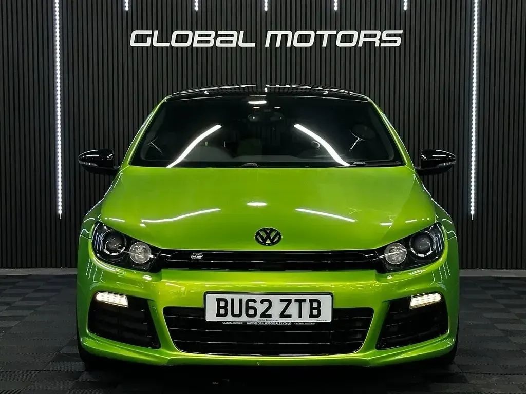 Used VW Scirocco R 265 HP (194 kW) 2012 Green Coupe