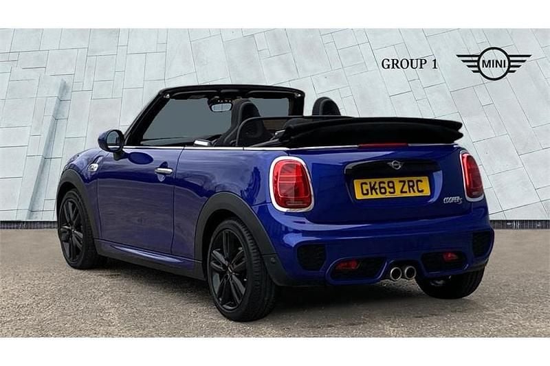 Used Mini Cooper S Cabriolet Sport 192 HP (141 kW) 2019 Starlight blue Cabriolet