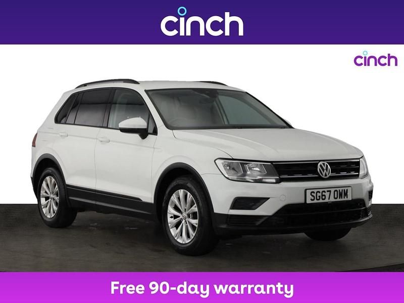 White Used 2017 VW Tiguan S SUV | £11,199 (Fair price) - Image 1/3