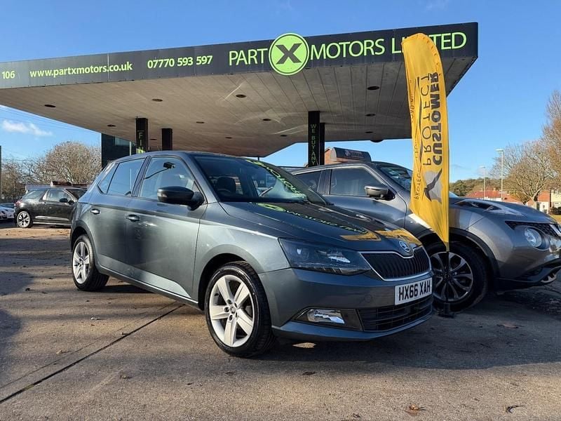 Grey Used 2016 Skoda Fabia SE L Hatchback | £6,395 (Fair price) - Image 1/4