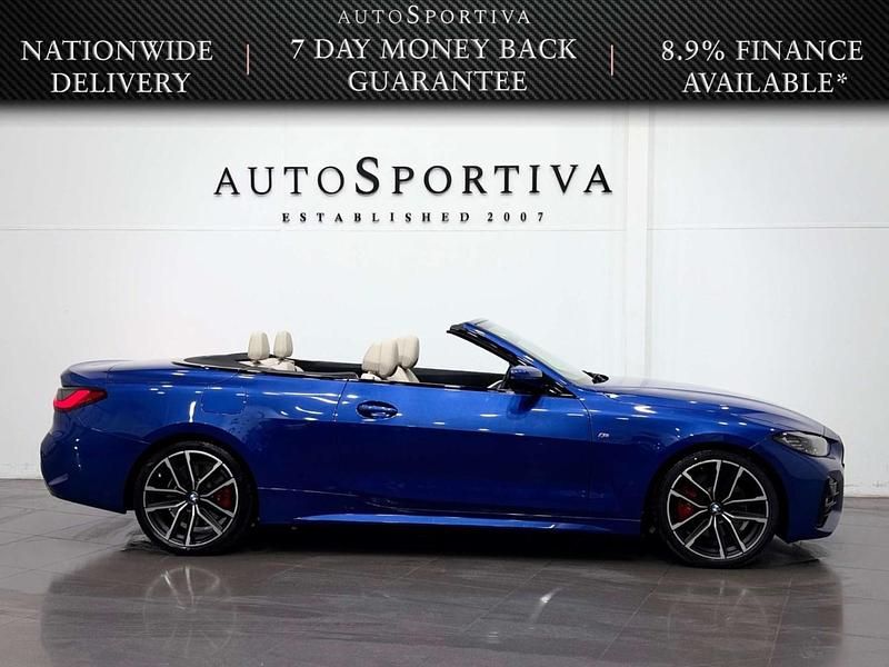 Used BMW 420 M Sport 2022 Blue Cabriolet
