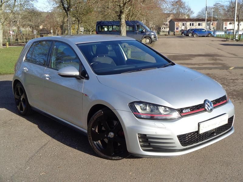 Used VW Golf VII GTI 2016 Reflex silver metallic Hatchback