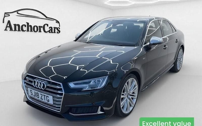 Used Audi S4 Design 354 HP (260 kW) 2018 Black Sedan