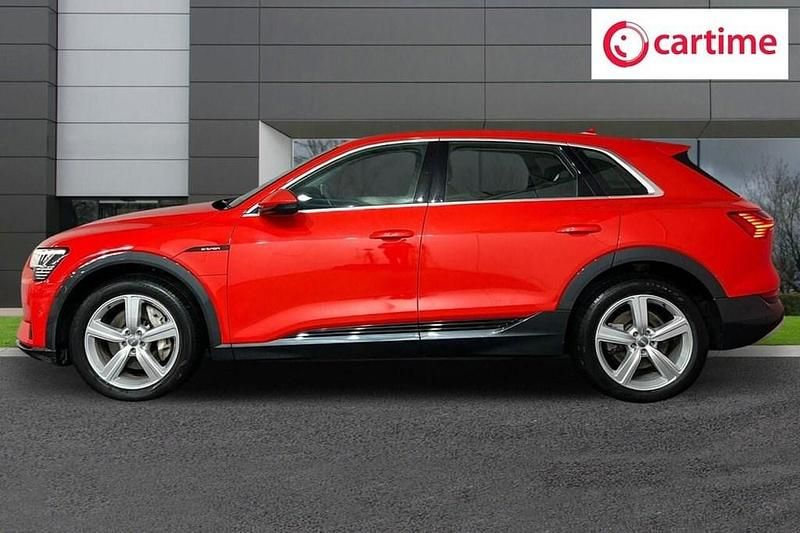 Used Audi e-tron Advanced 230 kW (313 HP) 2020 Red SUV
