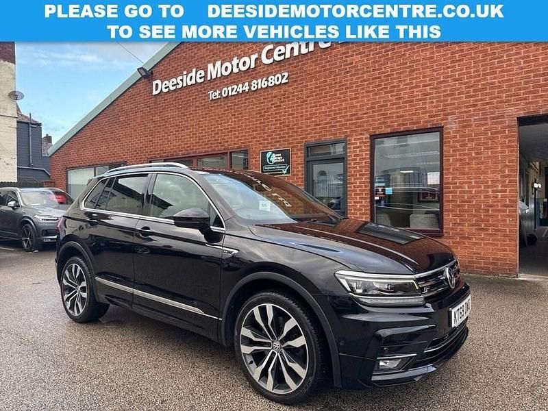 Used VW Tiguan R-line 240 HP (176 kW) 2019 Black SUV