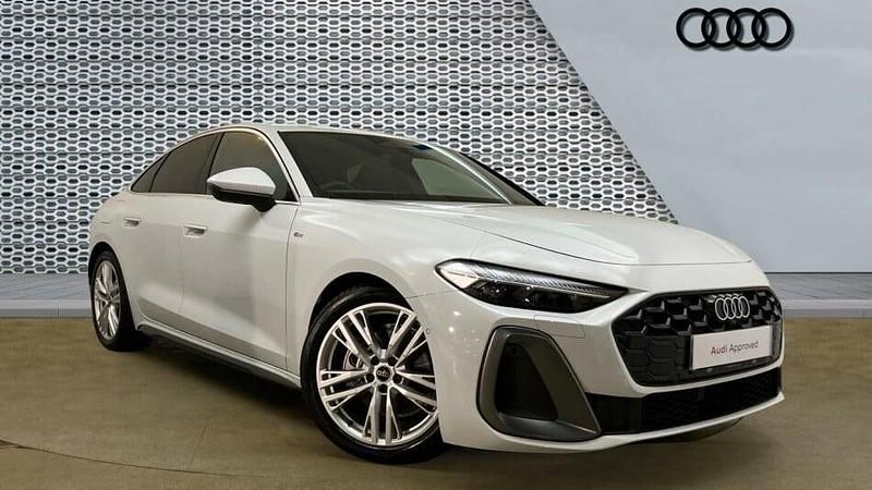 New Audi A5 S-Line 150 HP (110 kW) 2025 White Sedan