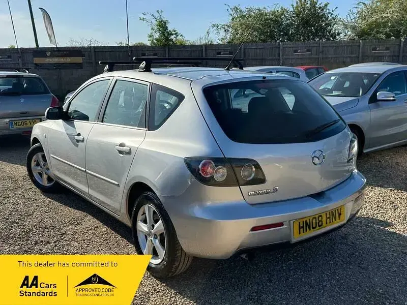 Used Mazda 3 105 HP (77 kW) 2008 Silver Hatchback