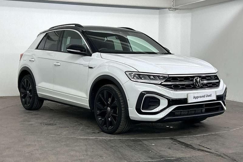White Used 2022 VW T-Roc R-line SUV | £24,495 (Fair price) - Image 1/4