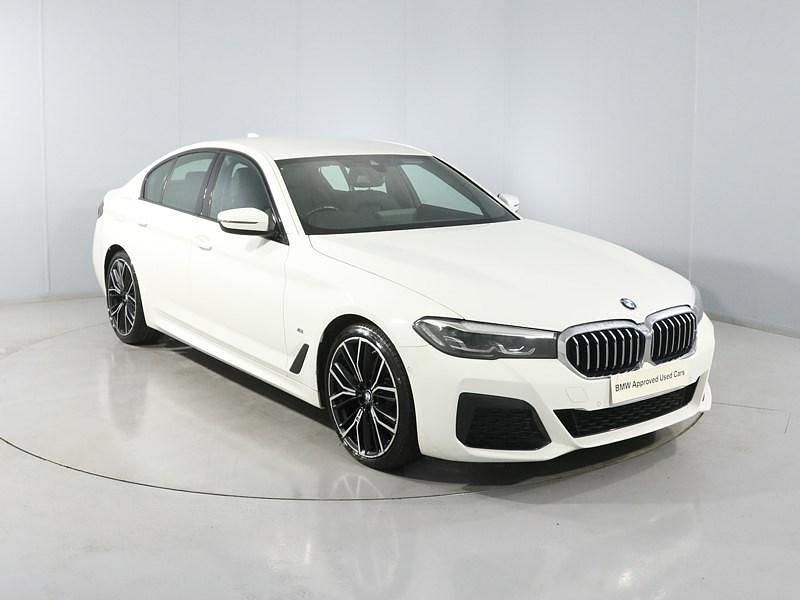 Used BMW 520 M Sport 187 HP (137 kW) 2022 White Sedan