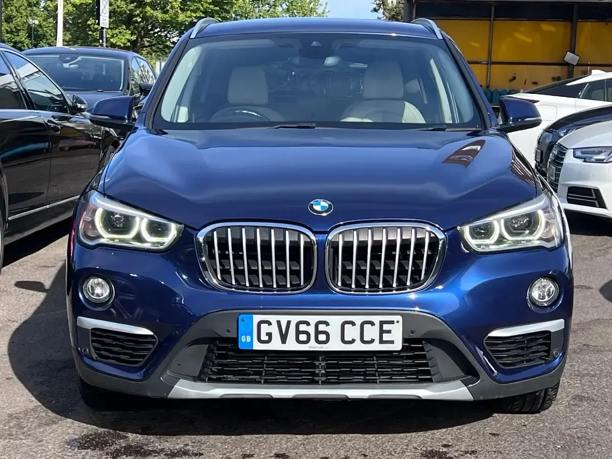 Used BMW X1 xLine 192 HP (141 kW) 2016 Blue SUV