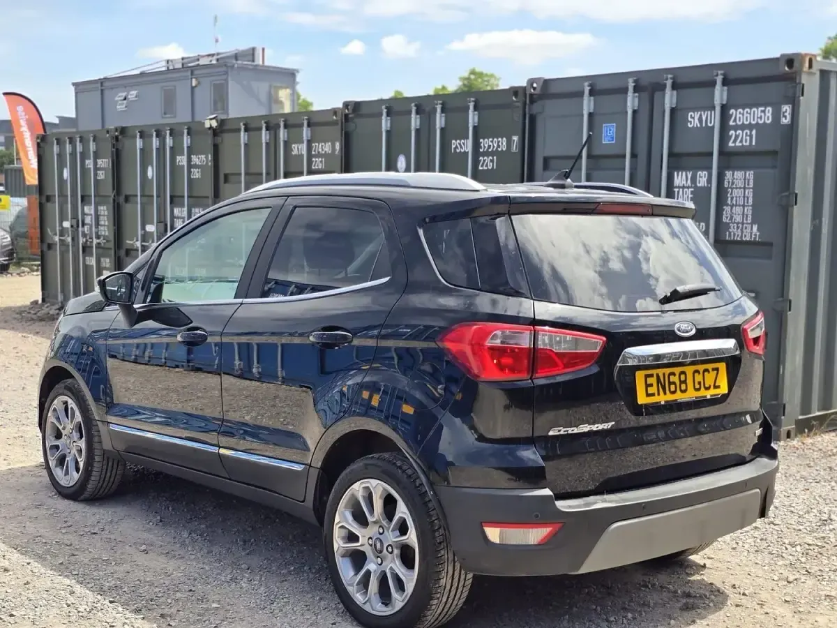 Begagnad Ford Ecosport Titanium 125 HK (91 kW) 2019 Svart SUV