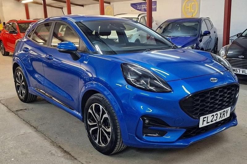 Blue Used 2023 Ford Puma Gen-E ST-Line SUV | £11,850 (Fair price) - Image 1/1