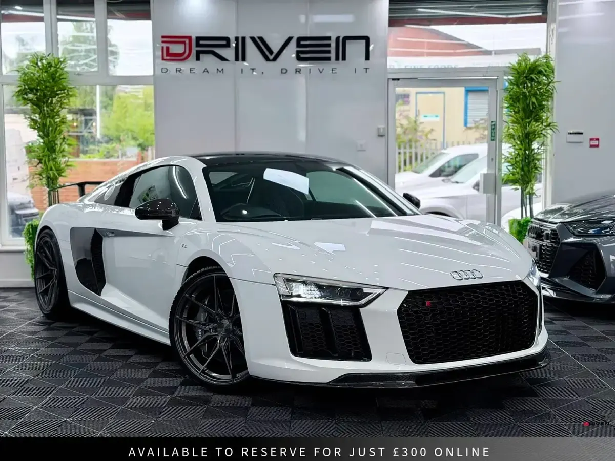 Used Audi R8 Coupé Advanced 610 HP (448 kW) 2016 White Coupe
