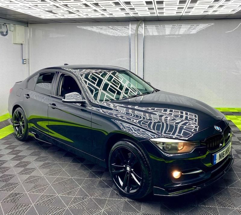 Used BMW 320 Sport Line 2012 Black Sedan