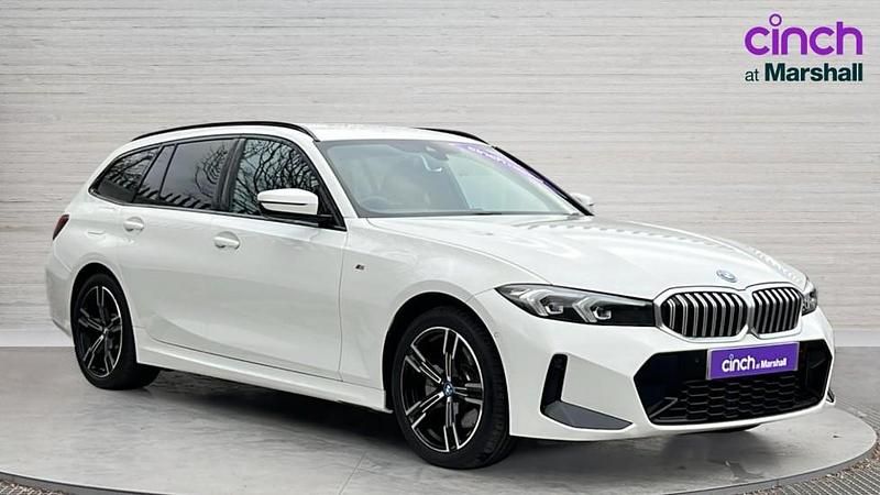 Used BMW 330e M Sport 292 HP (214 kW) 2024 White Estate