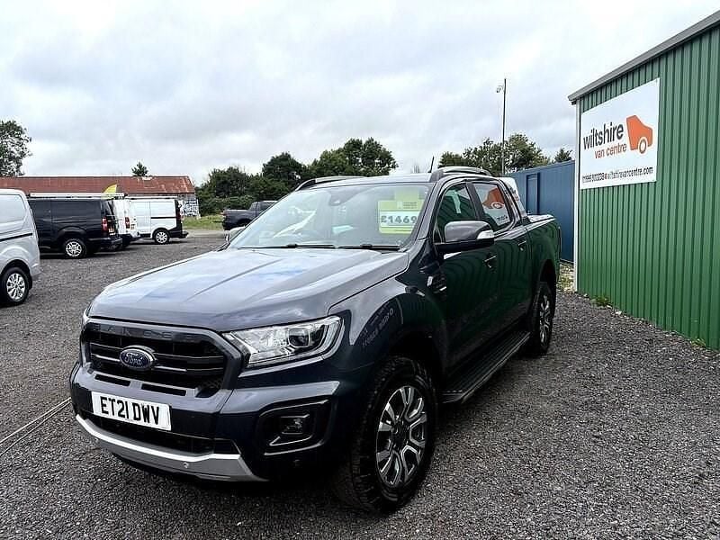 Grey Used 2021 Ford Ranger Wildtrack Pickup | £12,995 (Super price) - Image 1/4