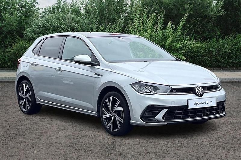 Silver Used 2023 VW Polo R-line Hatchback | £18,250 (A bit pricey) - Image 1/3