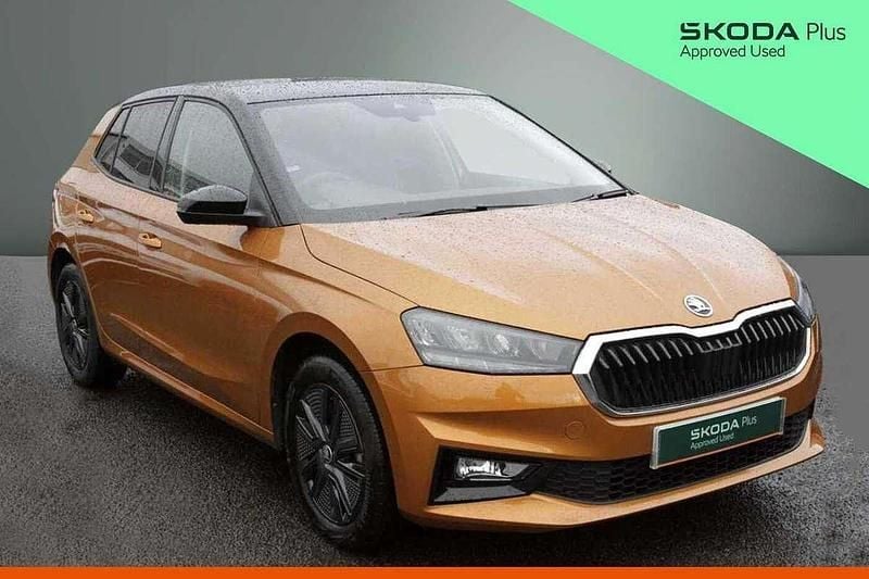 Phoenix orange metallic black magic pearl effect Used 2024 Skoda Fabia Colour Edition Hatchback | £16,995 (A bit pricey) - Image 1/4